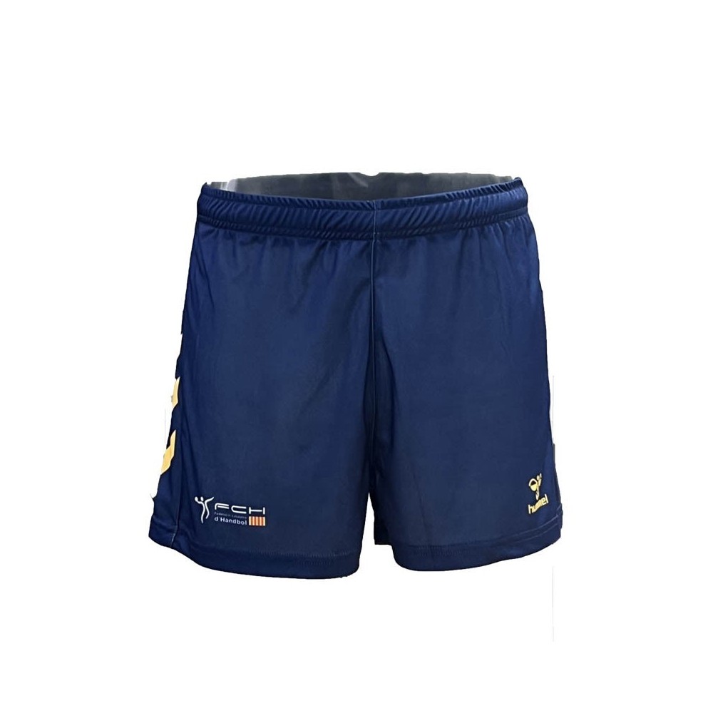 Calções Hummel FED CAT W 23 Azul | Handbolaunpas