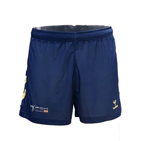 Pantalo curt Hummel FED CAT W 23 Blau | Handbolaunpas