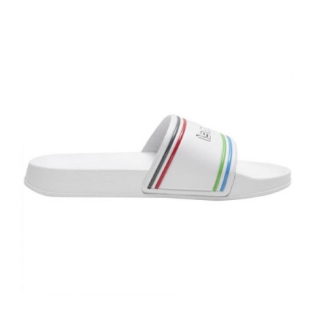 Chanclas ducha HUMMEL POOL SLIDE RETRO blanco | Handbolaunpas