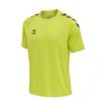 HUMMEL hmlCORE XK CORE POLY T SHIRT S/S Yellow | Handbolaunpas