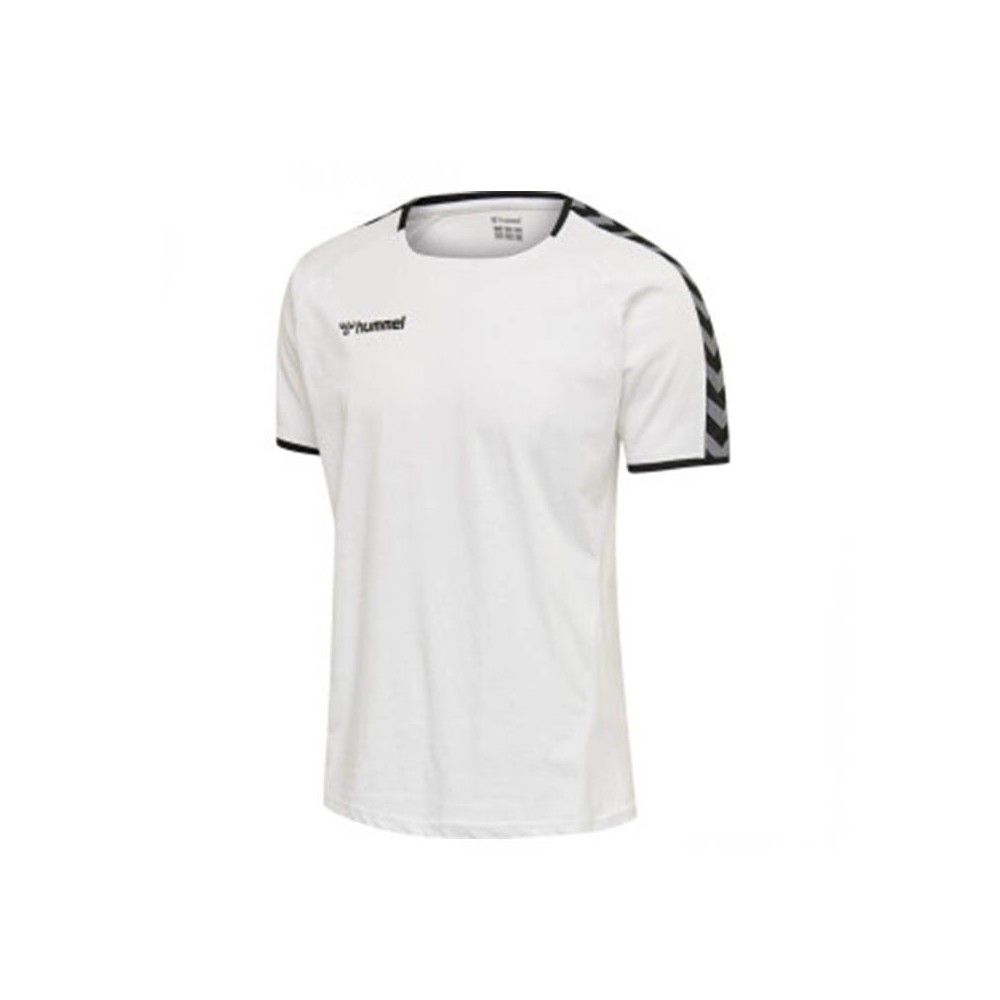 HUMMEL hmlAUTHENTIC POLY JERSEY WOMAN S/S White | Handbolaunpas