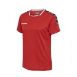 Camisola senhora manga curta HUMMEL hmlAUTHENTIC vermelho | Handbolaunpas