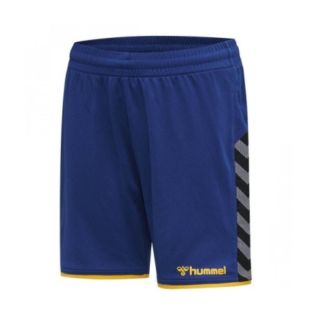 Pantalon corto HUMMEL hmlAUTHENTIC POLY  KIDS Azul | Handbolaunpas