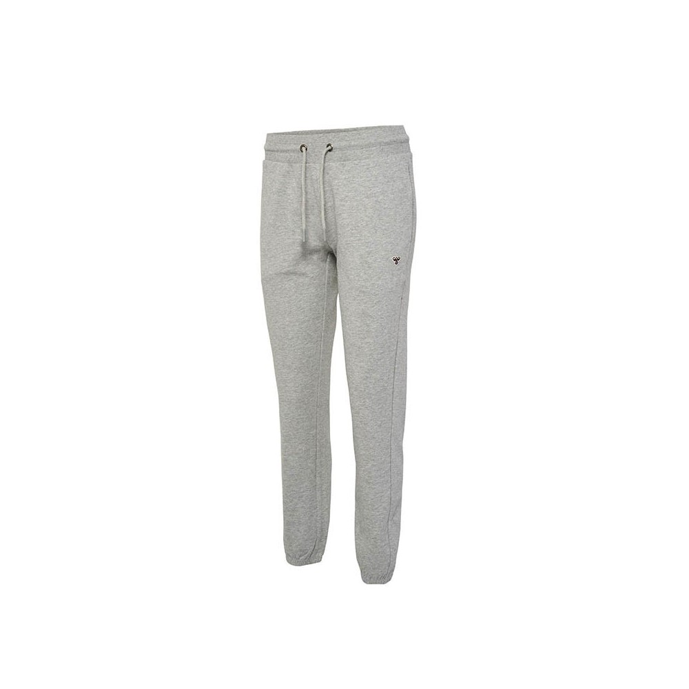 Pantalones de mujer HUMMEL hmlIC BILLIE REGULAR gris | Handbolaunpas