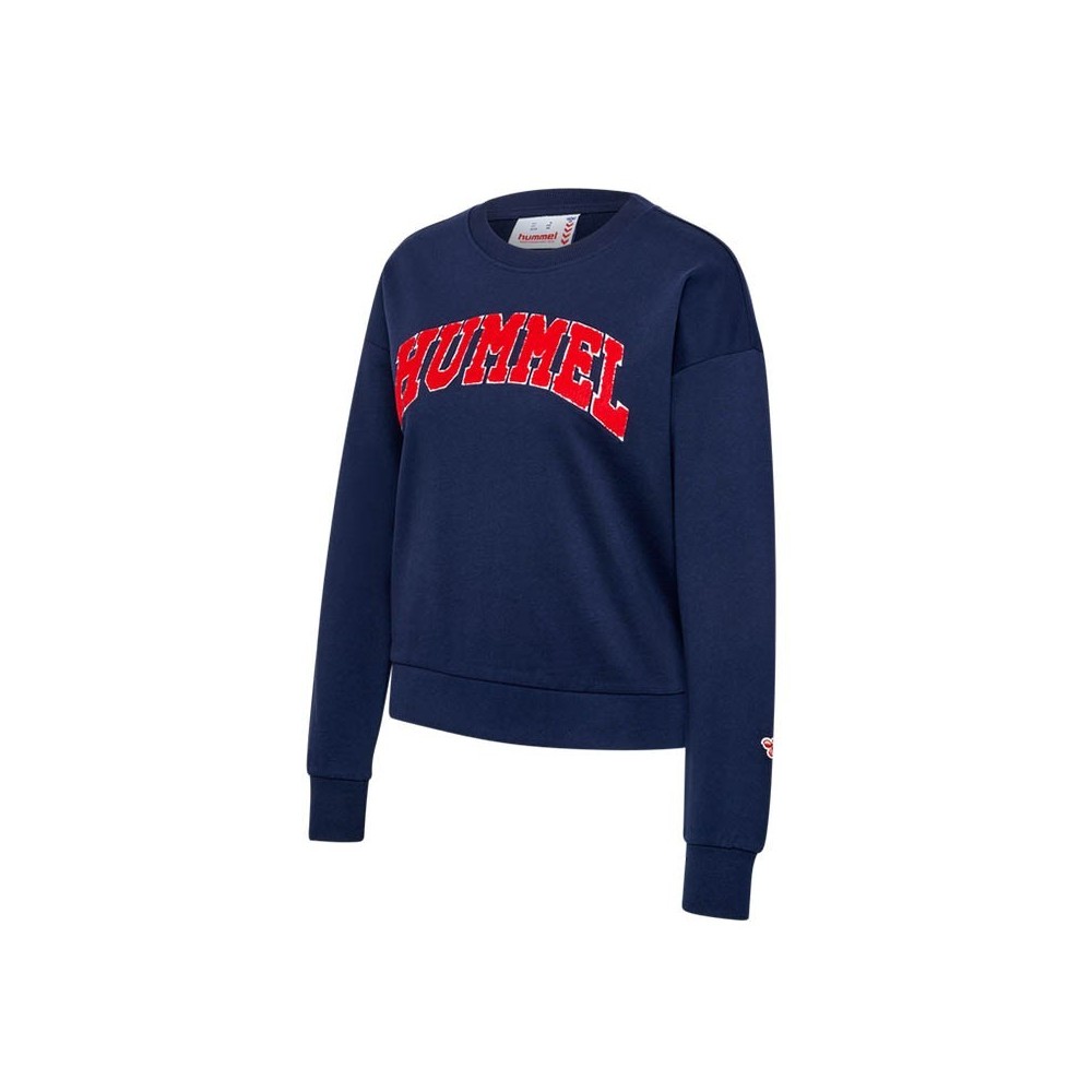Sweatshirt HUMMEL hmlIC BILLIE W azul | Handbolaunpas