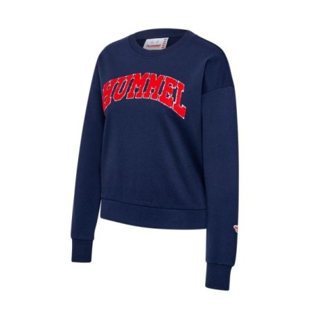 Sweatshirt HUMMEL hmlIC BILLIE W azul | Handbolaunpas
