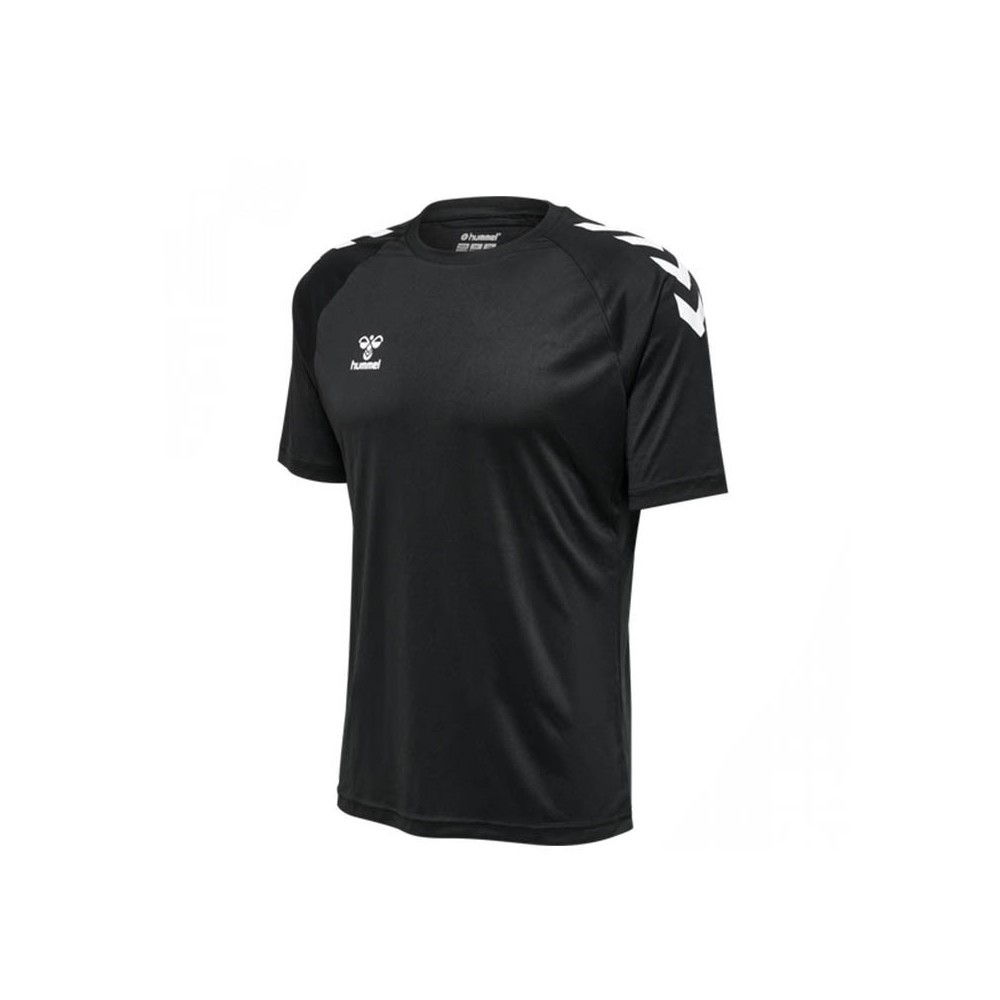 HUMMEL hmlCORE XK CORE POLY T SHIRT S/S Black | Handbolaunpas