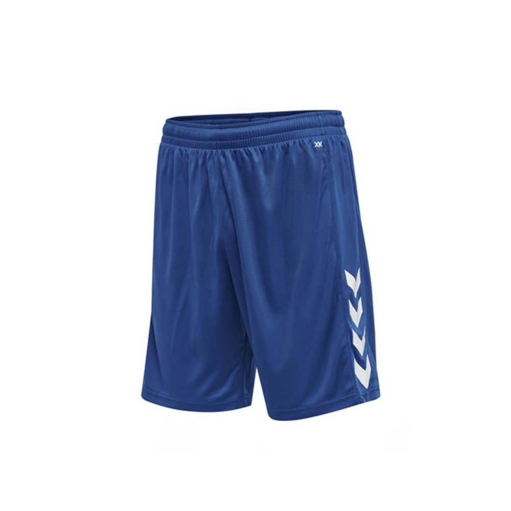 Pantalon corto HUMMEL hmlCORE XK POLY M Azul | Handbolaunpas