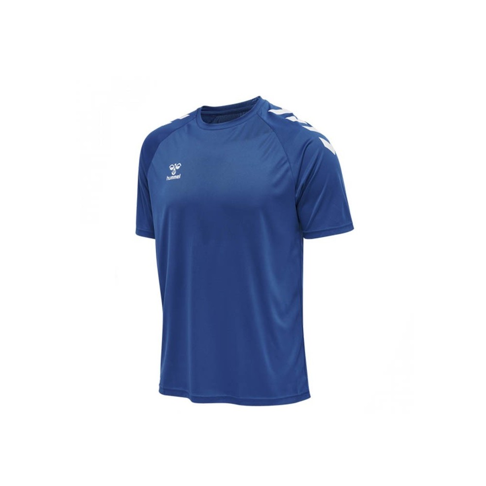 Camiseta manga corta HUMMEL hmlCORE XK CORE azul | Handbolaunpas