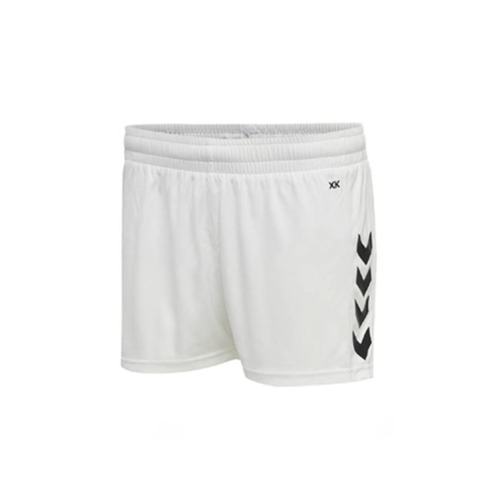HUMMEL hmlCORE XK POLY SHORTS W White-balck | Handbolaunpas