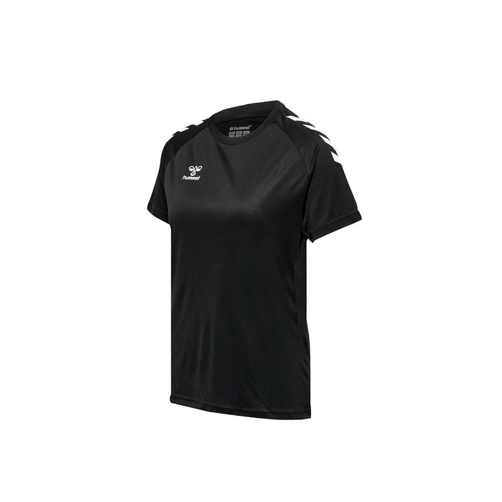 Samarreta dona màniga curta HUMMEL hmlCORE XK CORE negre | Handbolaunpas