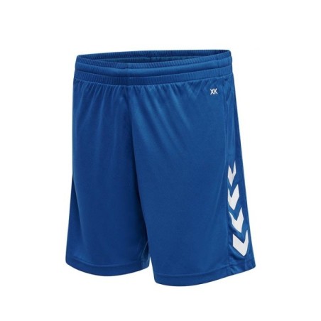 Pantaló curt HUMMEL hmlCORE XK POLY KIDS Blau | Handbolaunpas