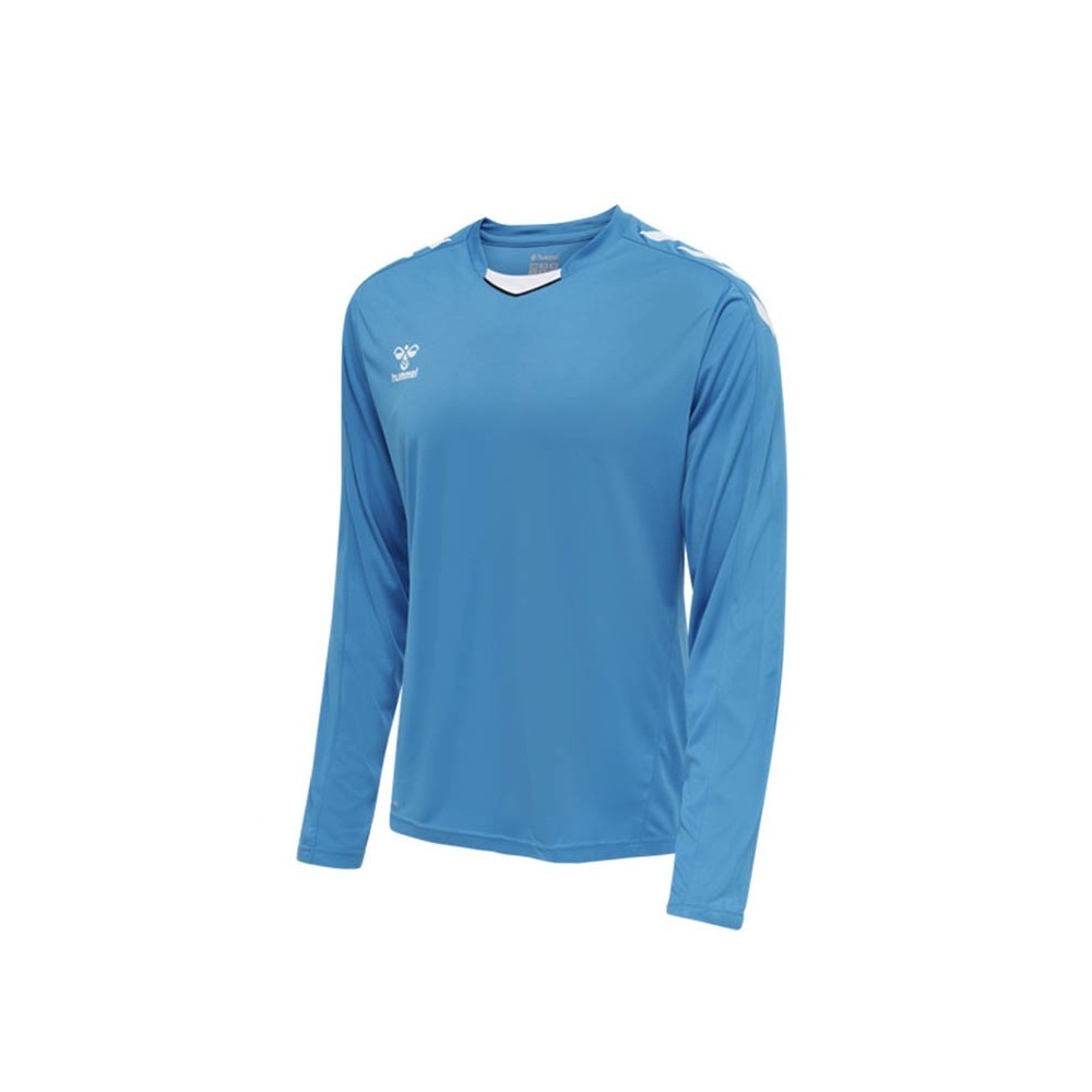 Camiseta técnica de manga larga HUMMEL hmlCORE XK azul | Handbolaunpas