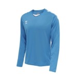 HUMMEL hmlCORE XK POLY JERSEY L/S blue | Handbolaunpas