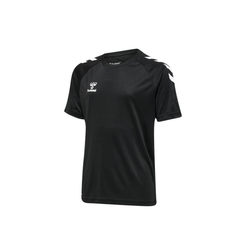 Camiseta  infantil manga corta HUMMEL hmlCORE XK CORE negro | Handbolaunpas