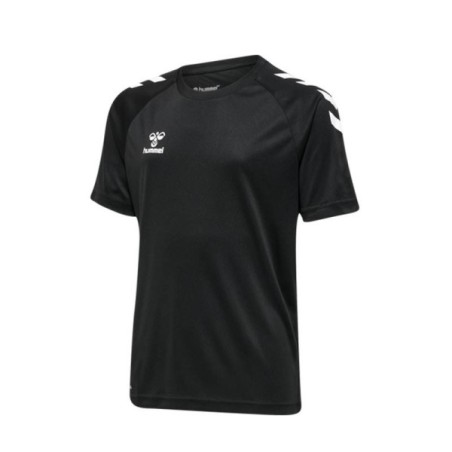 Samarreta infantil màniga curta HUMMEL hmlCORE XK CORE negre | Handbolaunpas