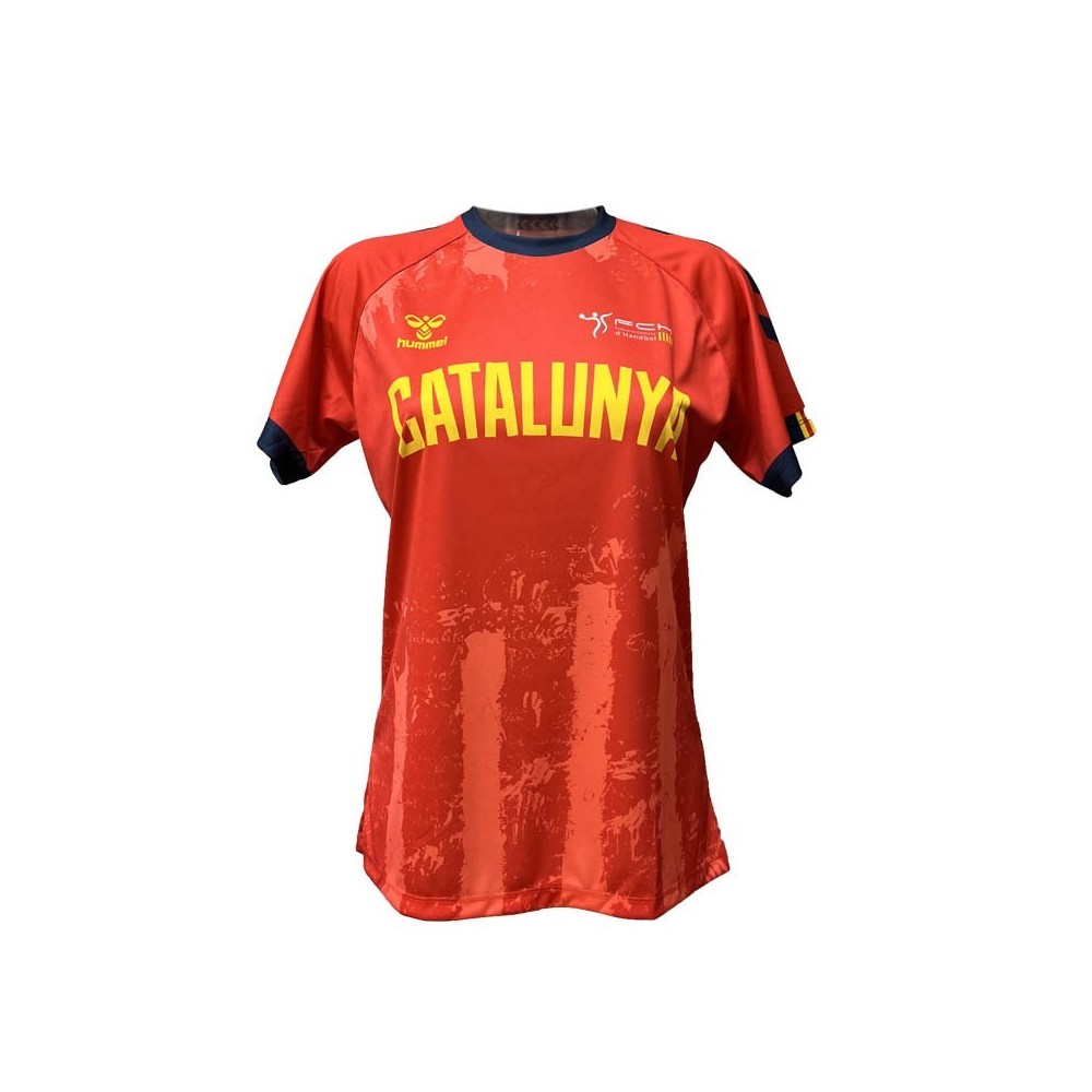 T-shirt Hummel FED CAT JERSEY W 24 Red | Handbolaunpas