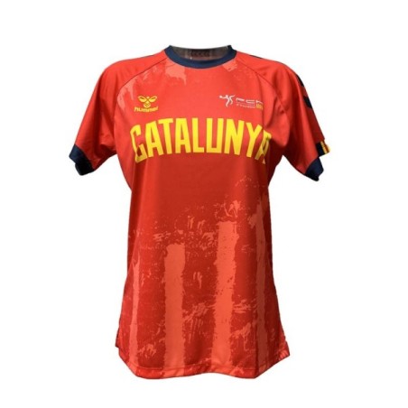 T-shirt Hummel FED CAT JERSEY W 24 Red | Handbolaunpas