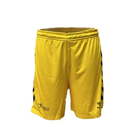 Pantalo curt Hummel FED CAT M 24 Groc | Handbolaunpas