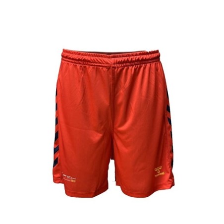 Pantalo curt Hummel FED CAT M 24 Vermell | Handbolaunpas