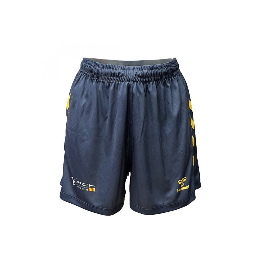 Pantalo curt Hummel FED CAT W 24 Blau | Handbolaunpas