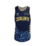 Camiseta Hummel FED CAT BM PLATJA 24 M Azul | Handbolaunpas