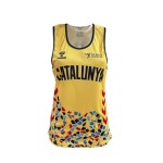 Samarreta Hummel FED CAT BM PLATJA 24 W Groga | Handbolaunpas