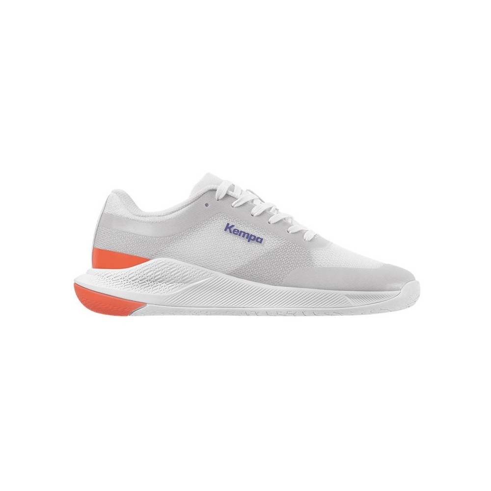 KEMPA KOURTFLY TWO Shoes white orange | Handbolaunpas