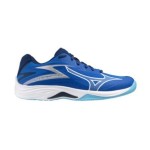 Mizuno Lightning Star Jr Blau i Blanc - Sabatilles | Handbolaunpas