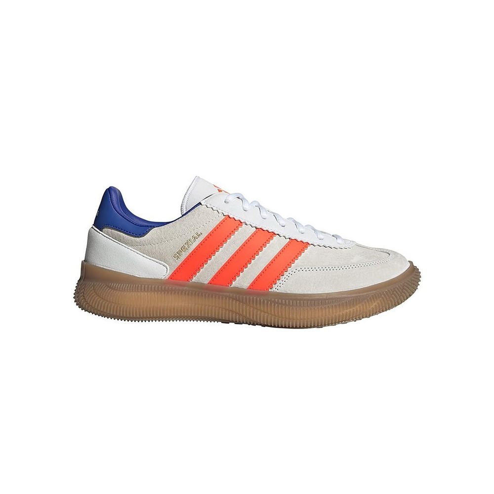 Adidas HB Spezial Pro Blanc i Taronja | Handbolaunpas