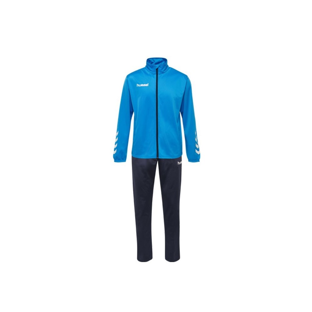 Fato de treino HUMMEL hmlPROMO azul | Handbolaunpas