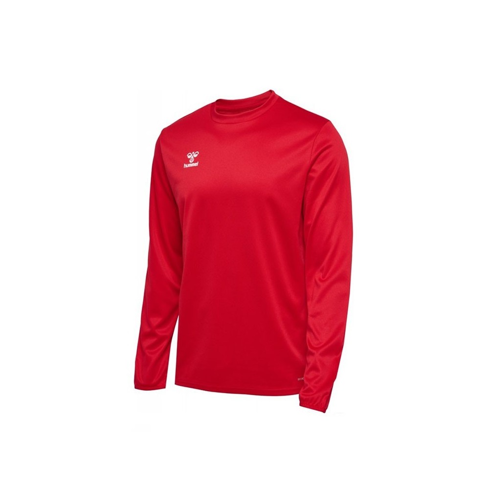 Dessuadora Hummel HMLESSENTIAL vermell | Handbolaunpas