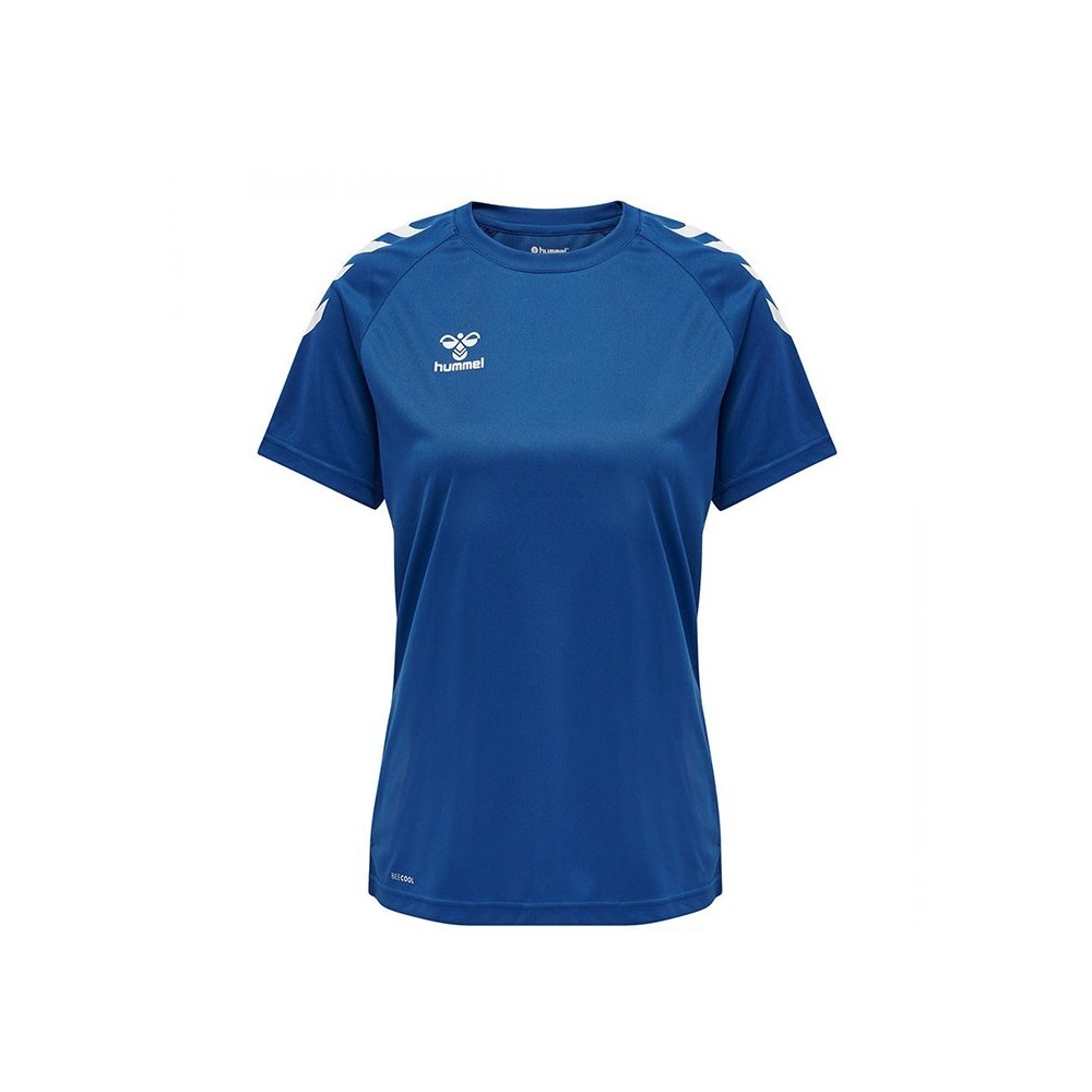 Hummel HMLCORE XK CORE POLY TEE S/S WOMAN Blue | Handbolaunpas