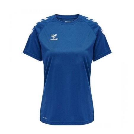 Hummel HMLCORE XK CORE POLY TEE S/S WOMAN Blue | Handbolaunpas