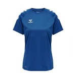 Hummel HMLCORE XK CORE POLY TEE S/S WOMAN Blue | Handbolaunpas