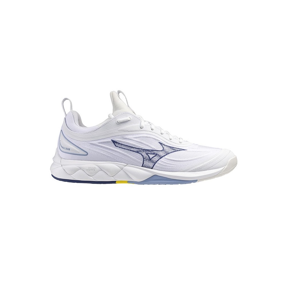 Mizuno Luminous 3 White, Blue & Yellow | Handbolaunpas