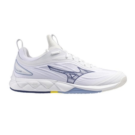 Mizuno Luminous 3 Blanco, Azul y Amarillo | Handbolaunpas