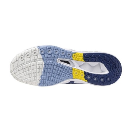 Mizuno Luminous 3 Blanco, Azul y Amarillo | Handbolaunpas