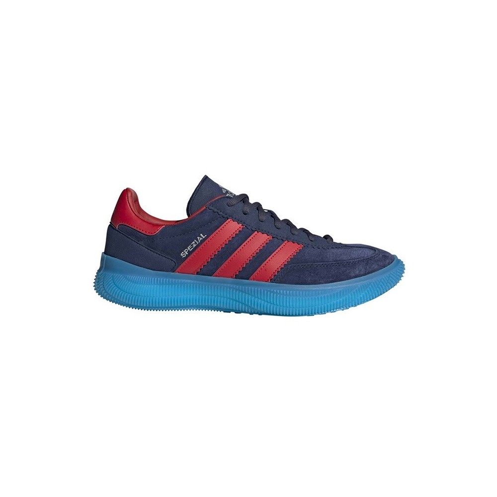 Sapatilhas guarda-redes ADIDAS HB SPEZIAL PRO azul/vermelho | Handbolaunpas