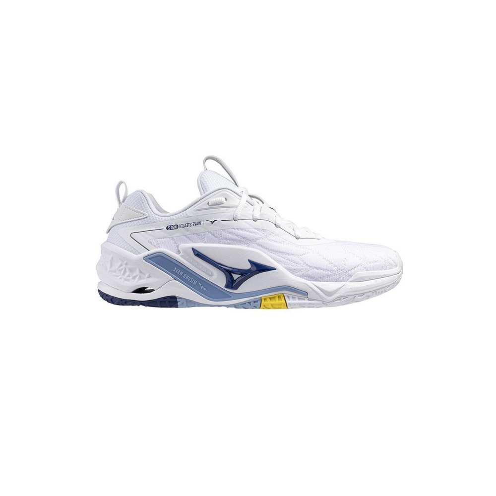 Mizuno Stealth Neo 2 White & Blue | Handbolaunpas