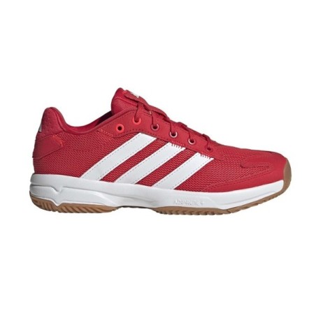 Kids ADIDAS STABIL JR Shoes red/white | Handbolaunpas