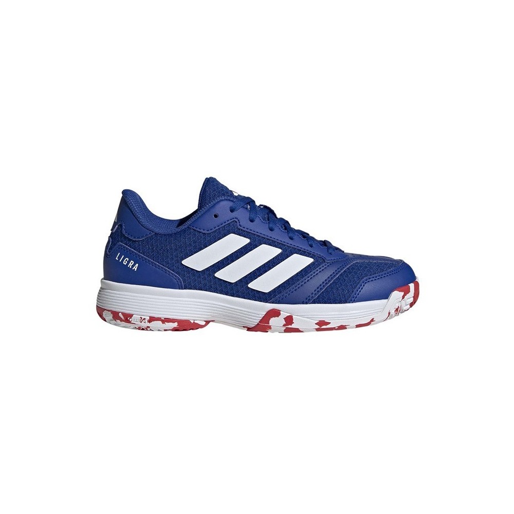 Sabatilles kids ADIDAS LIGRA 8 KIDS blau/blanc | Handbolaunpas