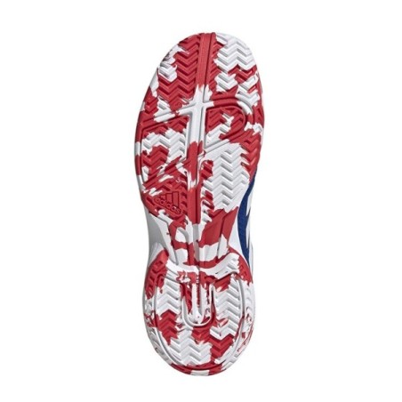 Sapatilhas infantil ADIDAS LIGRA 8 KIDS azul/branco | Handbolaunpas