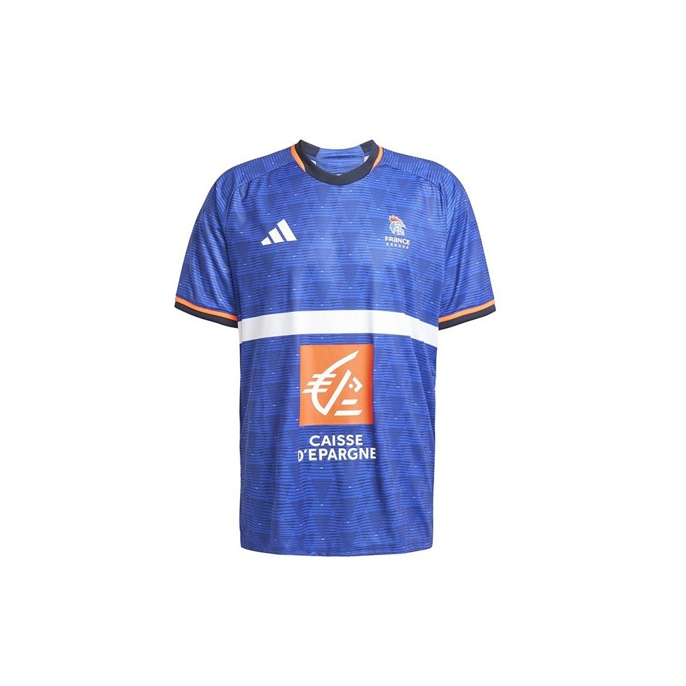 Camiseta Adidas Selección Francesa Balonmano Azul | Handbolaunpas