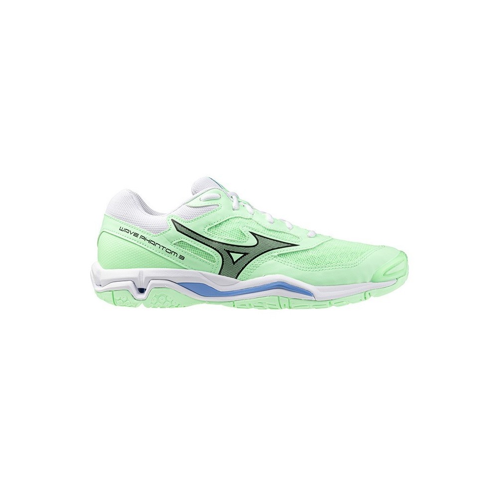 Mizuno Wave Phantom 3 Verd Mint - Sabatilles | Handbolaunpas