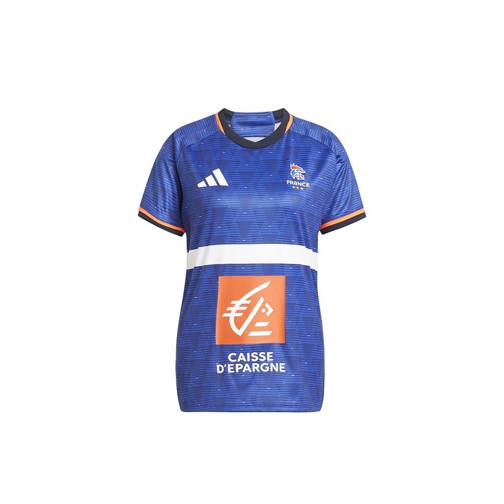 Tshirt Adidas France National Team Blue | Handbolaunpas