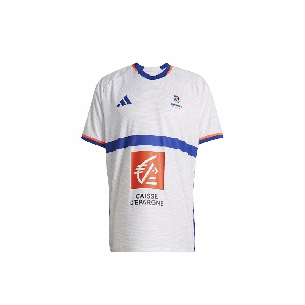 Camisola Adidas Francia Branca 2025 | Handbolaunpas
