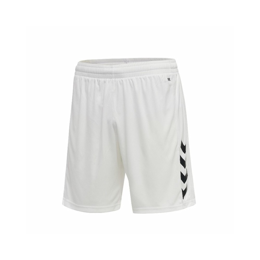 Pantaló curt HUMMEL hmlCORE XK POLY M Blanc | Handbolaunpas