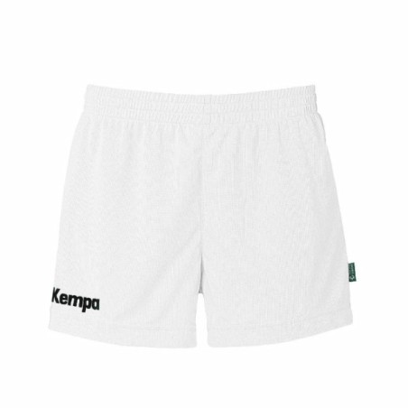 Pantalon corto Kempa Team W blanco | Handboalunpas