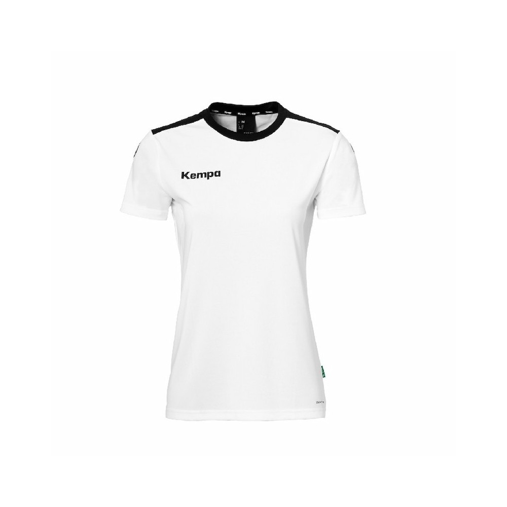 Samarreta dona KEMPA EMOTION 27 blanca | Handbolaunpas
